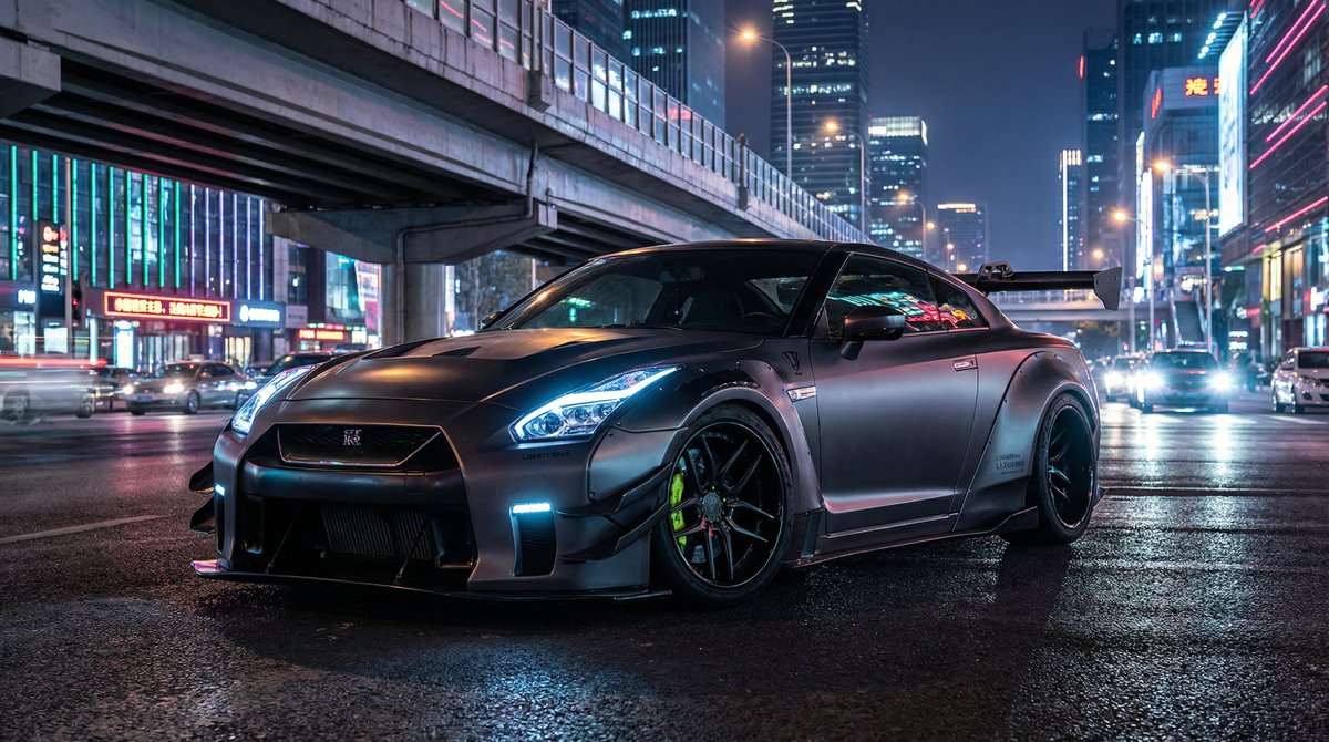 免费看片汽车解说视频 - GT-R宽体改装